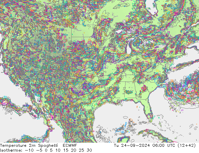     Spaghetti ECMWF  24.09.2024 06 UTC