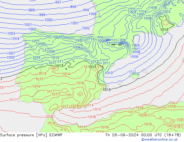      ECMWF  26.09.2024 00 UTC