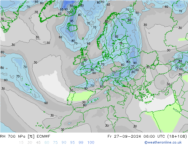 700 hPa Nispi Nem ECMWF Cu 27.09.2024 06 UTC