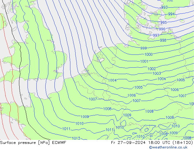      ECMWF  27.09.2024 18 UTC