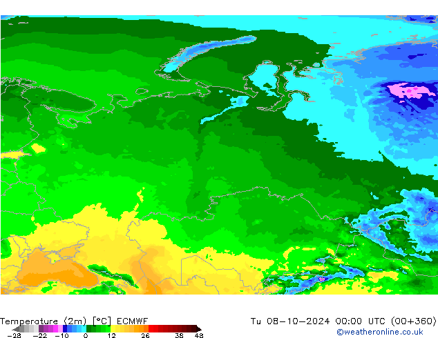     ECMWF  08.10.2024 00 UTC