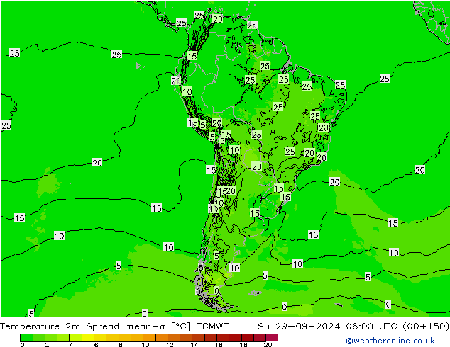     Spread ECMWF  29.09.2024 06 UTC