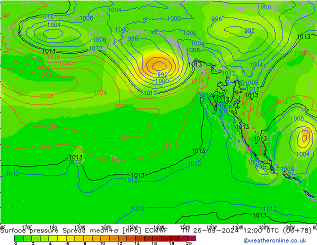     Spread ECMWF  26.09.2024 12 UTC