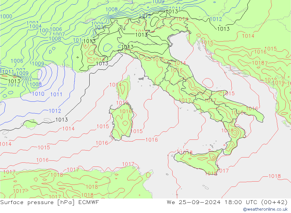      ECMWF  25.09.2024 18 UTC