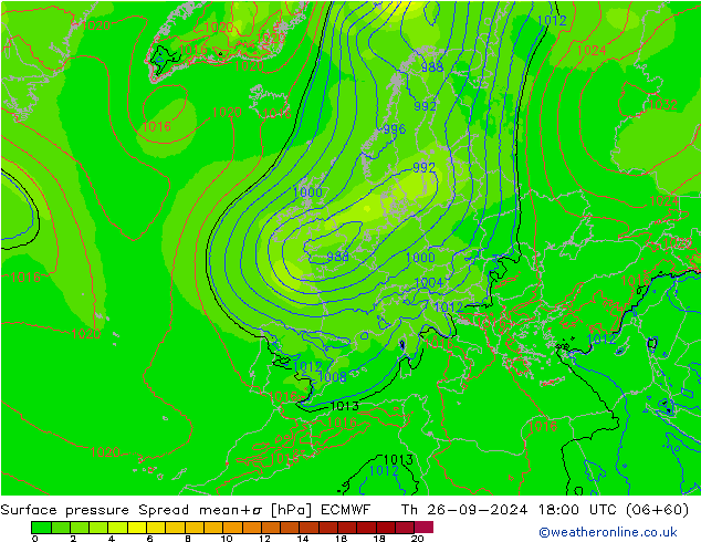     Spread ECMWF  26.09.2024 18 UTC