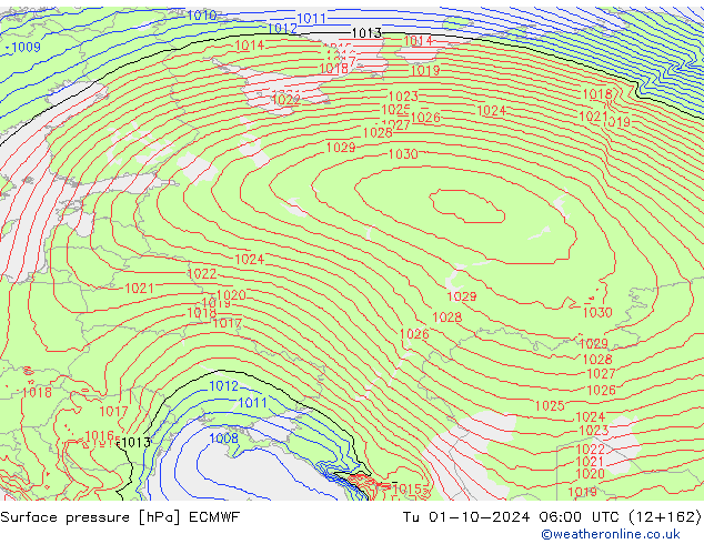      ECMWF  01.10.2024 06 UTC