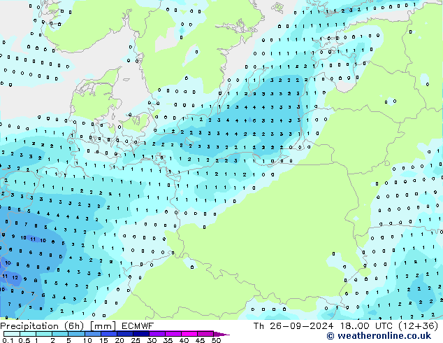  (6h) ECMWF  26.09.2024 00 UTC