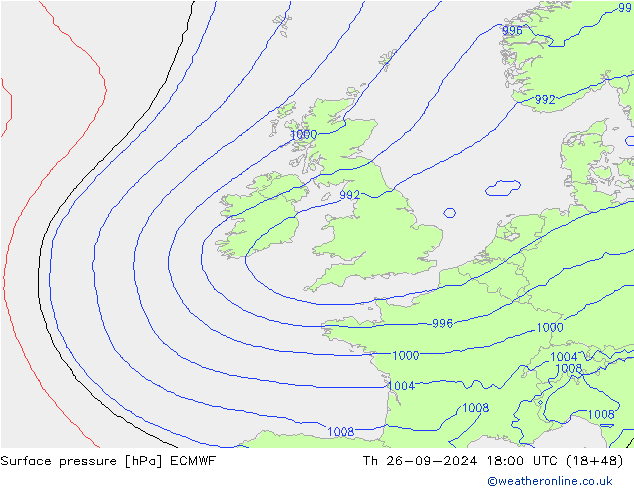      ECMWF  26.09.2024 18 UTC