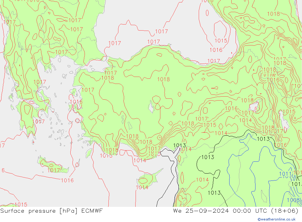      ECMWF  25.09.2024 00 UTC