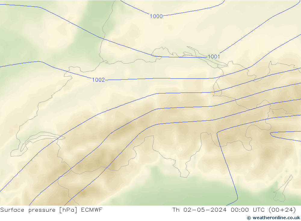      ECMWF  02.05.2024 00 UTC