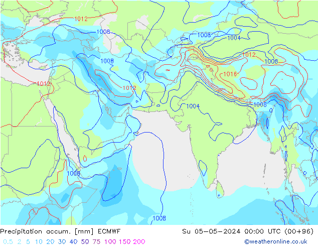 Nied. akkumuliert ECMWF So 05.05.2024 00 UTC