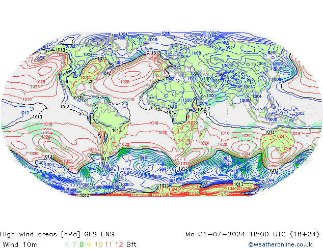 Windvelden GFS ENS ma 01.07.2024 18 UTC