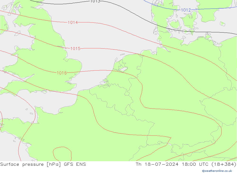 Luchtdruk (Grond) GFS ENS do 18.07.2024 18 UTC