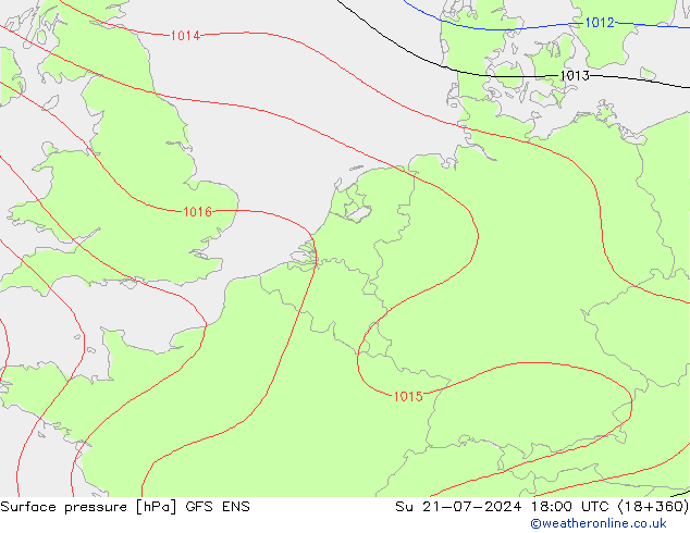 Luchtdruk (Grond) GFS ENS zo 21.07.2024 18 UTC