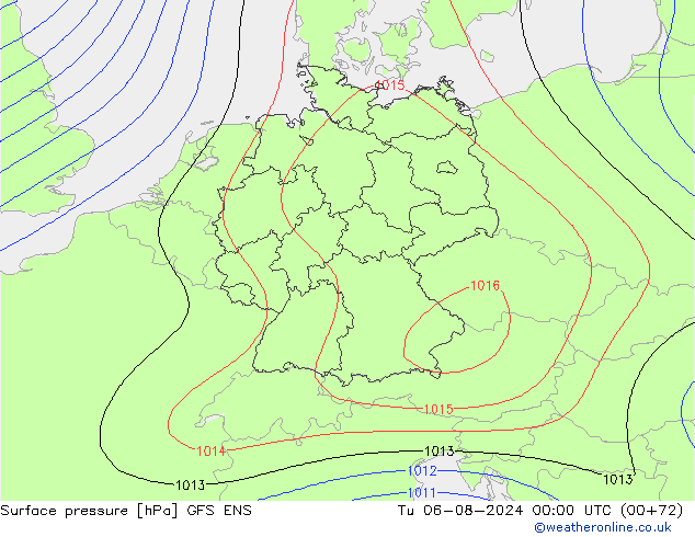 Luchtdruk (Grond) GFS ENS di 06.08.2024 00 UTC