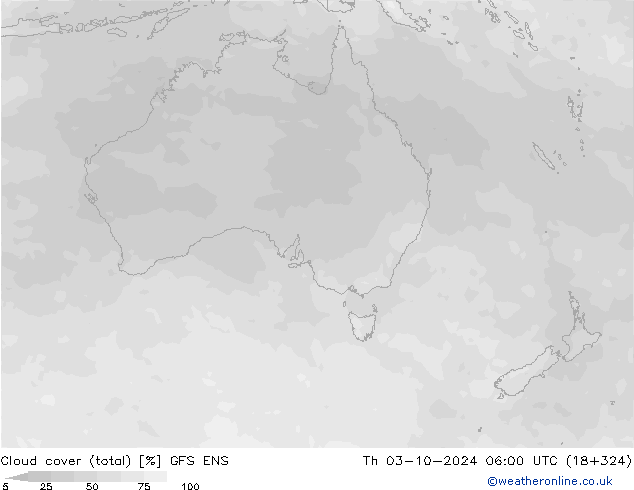 облака (сумма) GFS ENS чт 03.10.2024 06 UTC