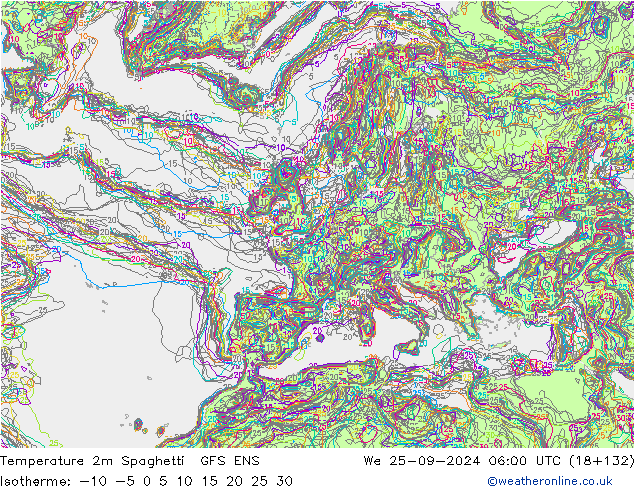     Spaghetti GFS ENS  25.09.2024 06 UTC