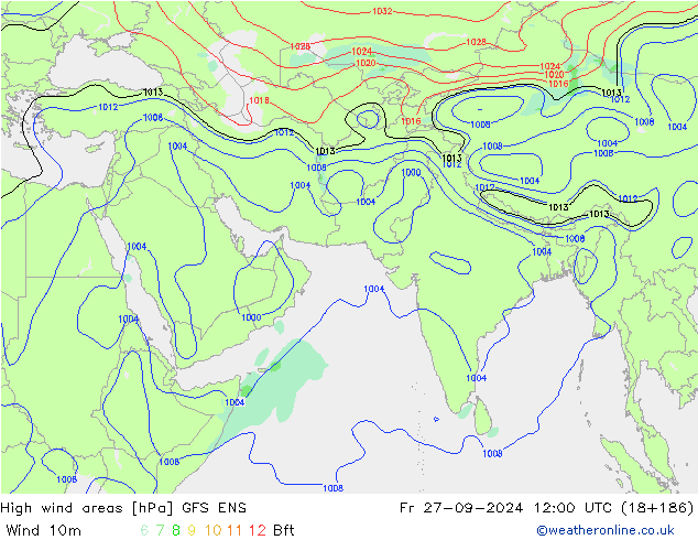 Sturmfelder GFS ENS Fr 27.09.2024 12 UTC