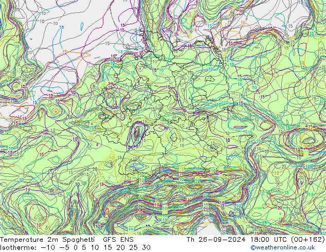     Spaghetti GFS ENS  26.09.2024 18 UTC