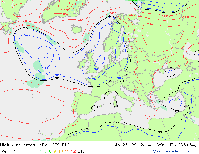 Sturmfelder GFS ENS Mo 23.09.2024 18 UTC