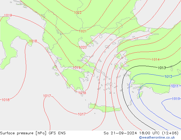 Bodendruck GFS ENS Sa 21.09.2024 18 UTC