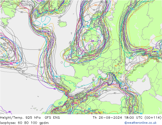 Height/Temp. 925 hPa GFS ENS Do 26.09.2024 18 UTC