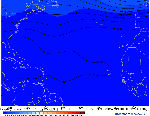 Height/Temp. 100 hPa GFS ENS Th 26.09.2024 00 UTC