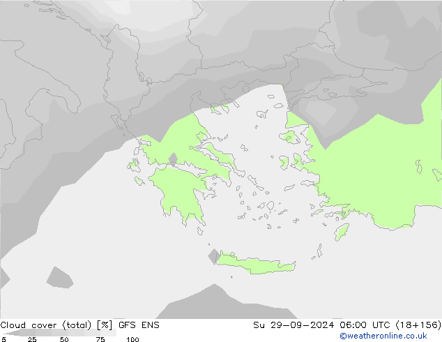 nuvens (total) GFS ENS Dom 29.09.2024 06 UTC