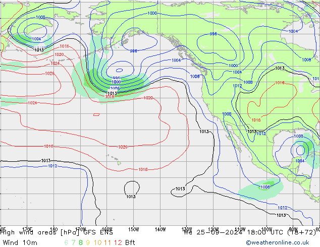 Sturmfelder GFS ENS Mi 25.09.2024 18 UTC