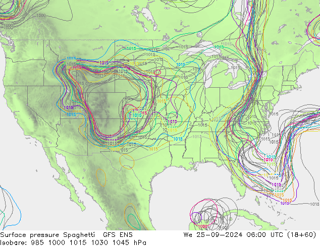     Spaghetti GFS ENS  25.09.2024 06 UTC