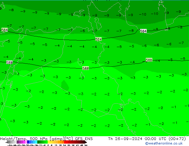 Height/Temp. 500 hPa GFS ENS Th 26.09.2024 00 UTC