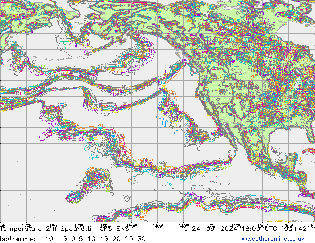     Spaghetti GFS ENS  24.09.2024 18 UTC