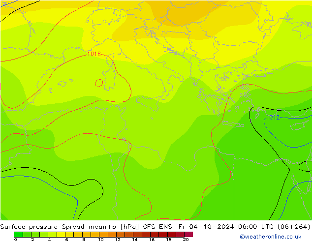     Spread GFS ENS  04.10.2024 06 UTC