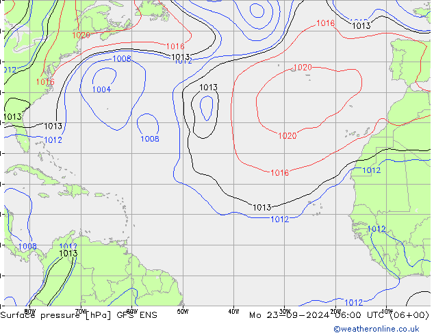 pression de l'air GFS ENS lun 23.09.2024 06 UTC