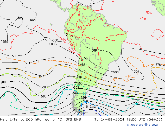 Geop./Temp. 500 hPa GFS ENS mar 24.09.2024 18 UTC