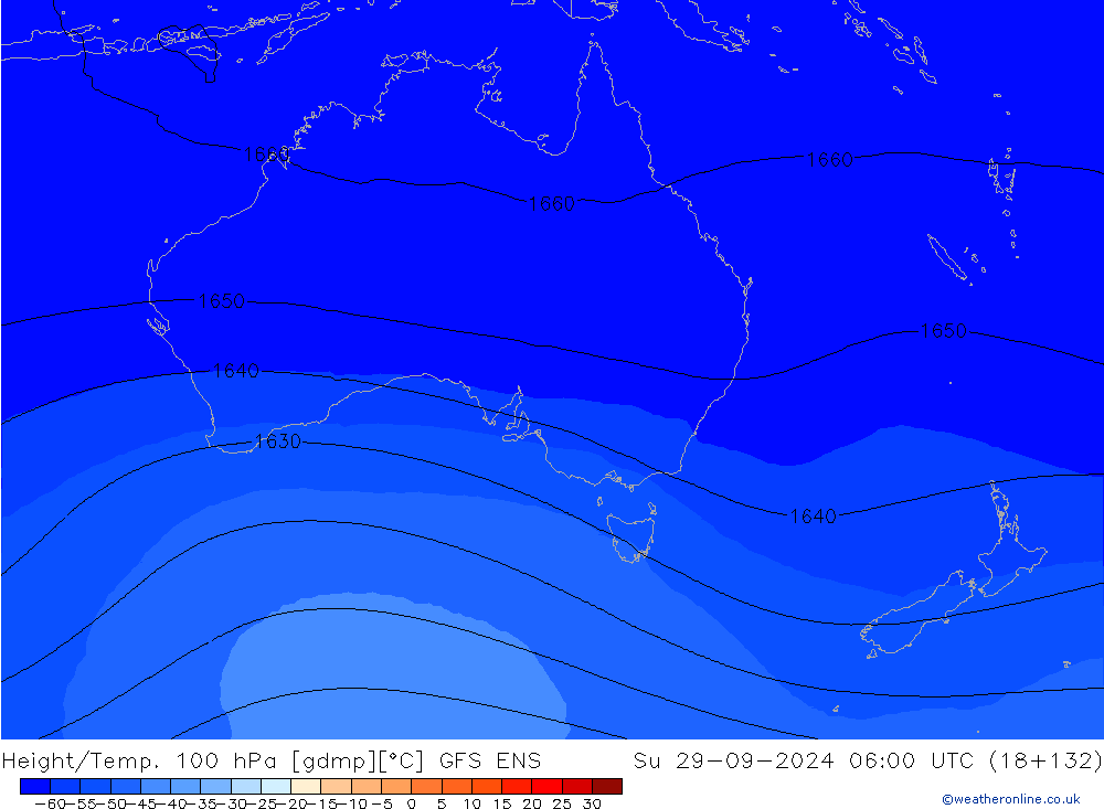 Height/Temp. 100 hPa GFS ENS Su 29.09.2024 06 UTC