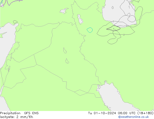 precipitação GFS ENS Ter 01.10.2024 06 UTC