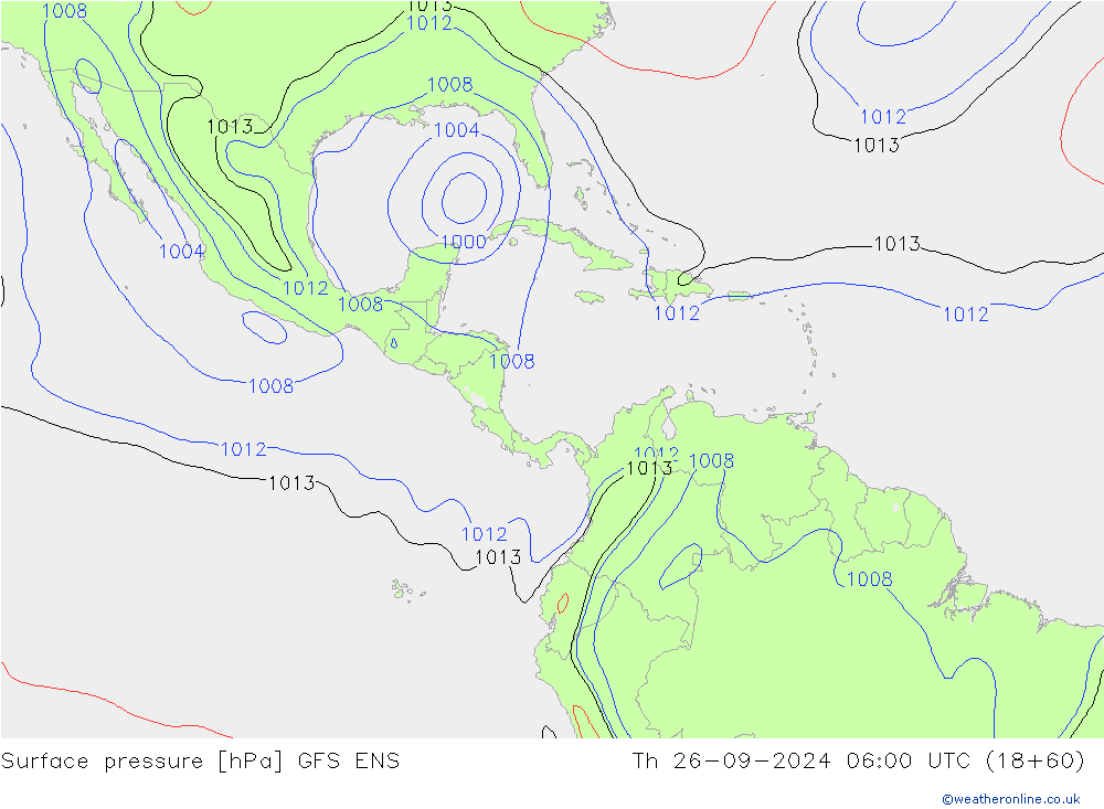 pression de l'air GFS ENS jeu 26.09.2024 06 UTC