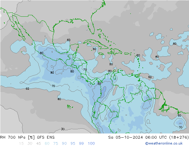 RV 700 hPa GFS ENS za 05.10.2024 06 UTC