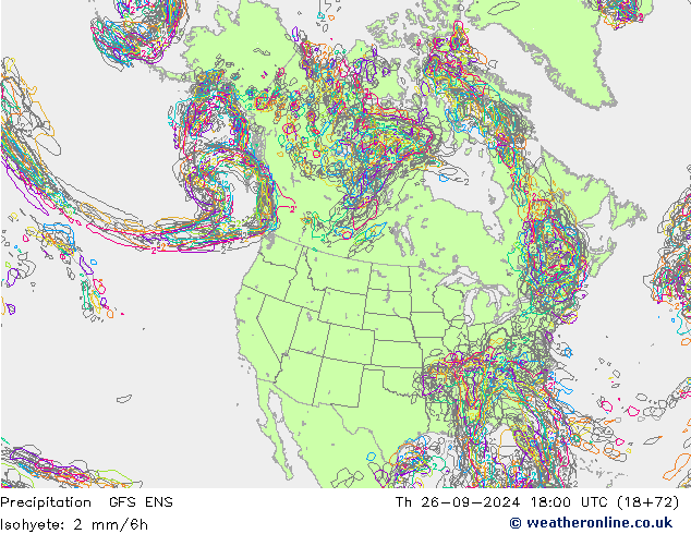 Precipitation GFS ENS Th 26.09.2024 18 UTC