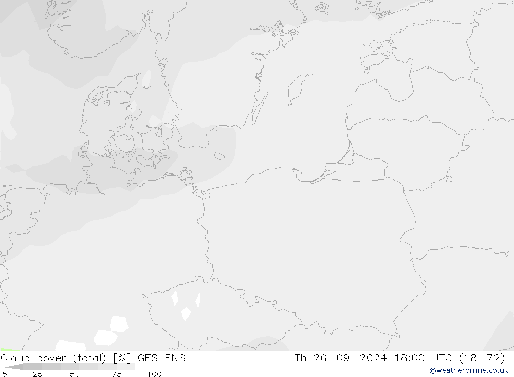 облака (сумма) GFS ENS чт 26.09.2024 18 UTC