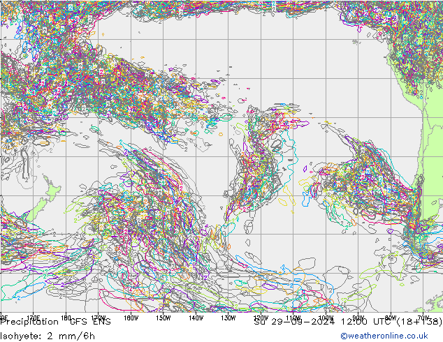 Precipitation GFS ENS Su 29.09.2024 12 UTC