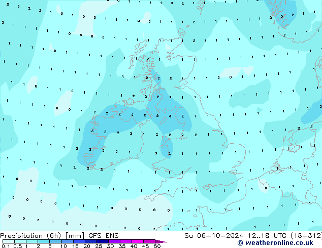  (6h) GFS ENS  06.10.2024 18 UTC