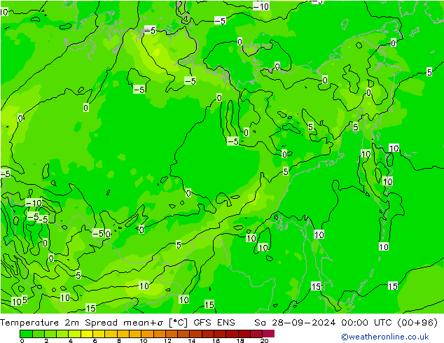     Spread GFS ENS  28.09.2024 00 UTC