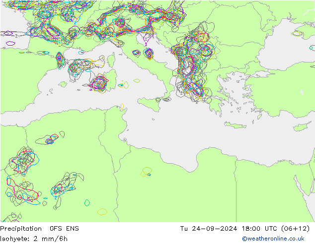 opad GFS ENS wto. 24.09.2024 18 UTC