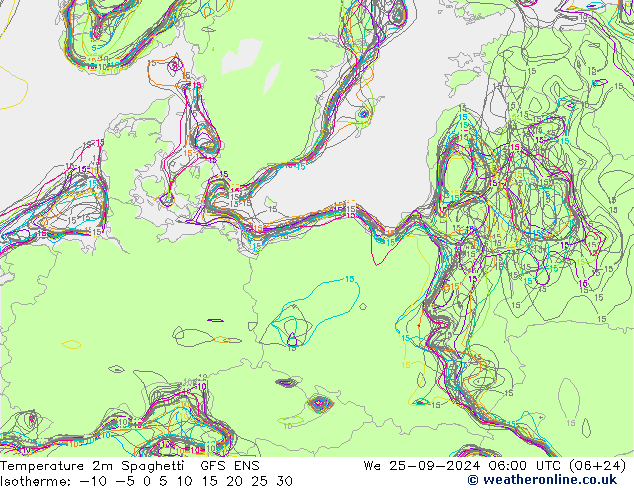     Spaghetti GFS ENS  25.09.2024 06 UTC