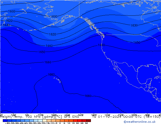 Height/Temp. 100 hPa GFS ENS  01.10.2024 00 UTC