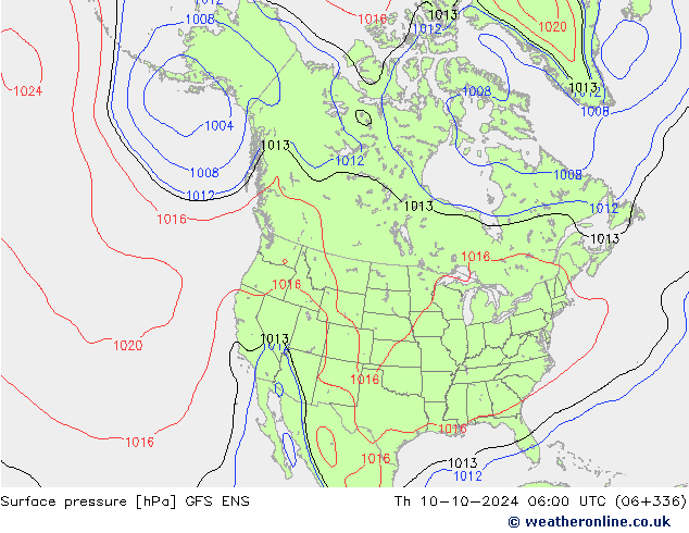 pression de l'air GFS ENS jeu 10.10.2024 06 UTC