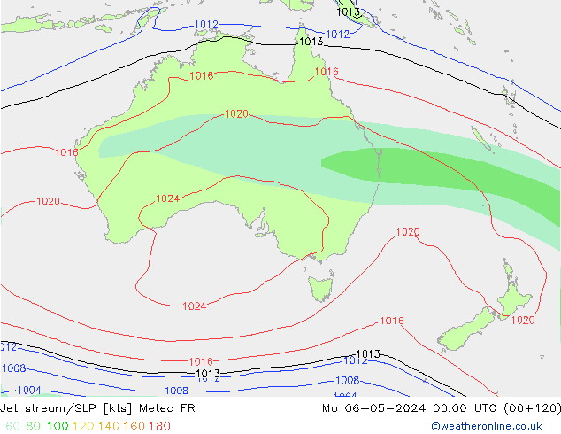 Courant-jet Meteo FR lun 06.05.2024 00 UTC