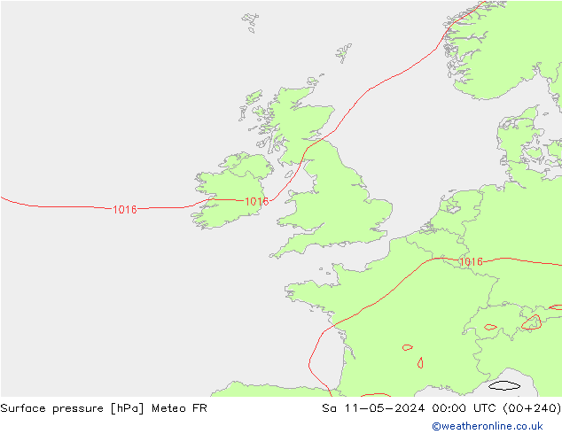 Yer basıncı Meteo FR Cts 11.05.2024 00 UTC